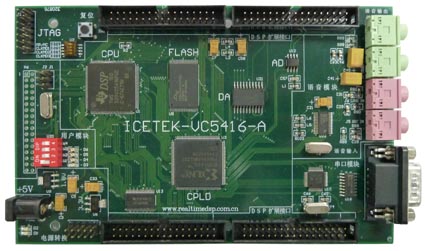 ICETEK-VC5416-AE:VC5416 Evaluation Board